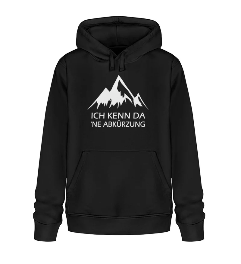 Ich kenn da ne Abkürzung - Unisex Premium Organic Hoodie