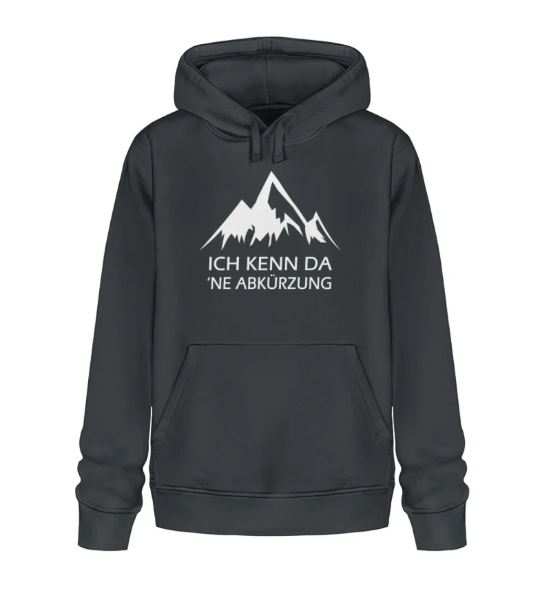 Ich kenn da ne Abkürzung - Unisex Premium Organic Hoodie