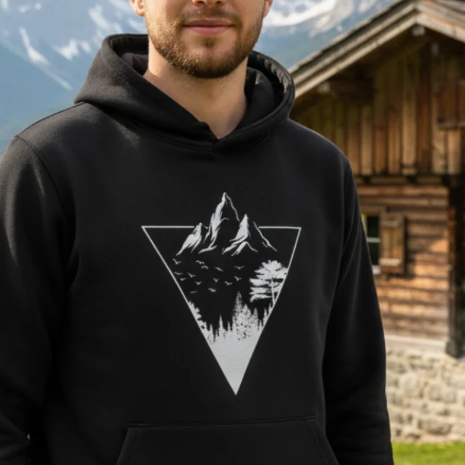 Mountain View - Unisex Premium Organic Hoodie