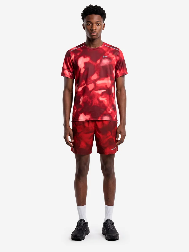 Shorts rossi da running Dri-FIT con slip foderati
