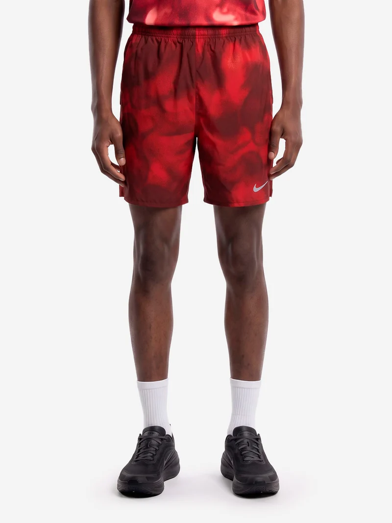 Shorts rossi da running Dri-FIT con slip foderati