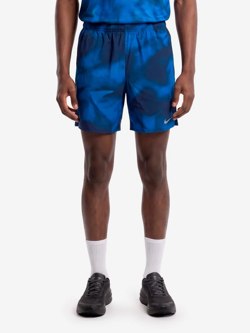 Shorts blu da running Dri-FIT con slip foderati