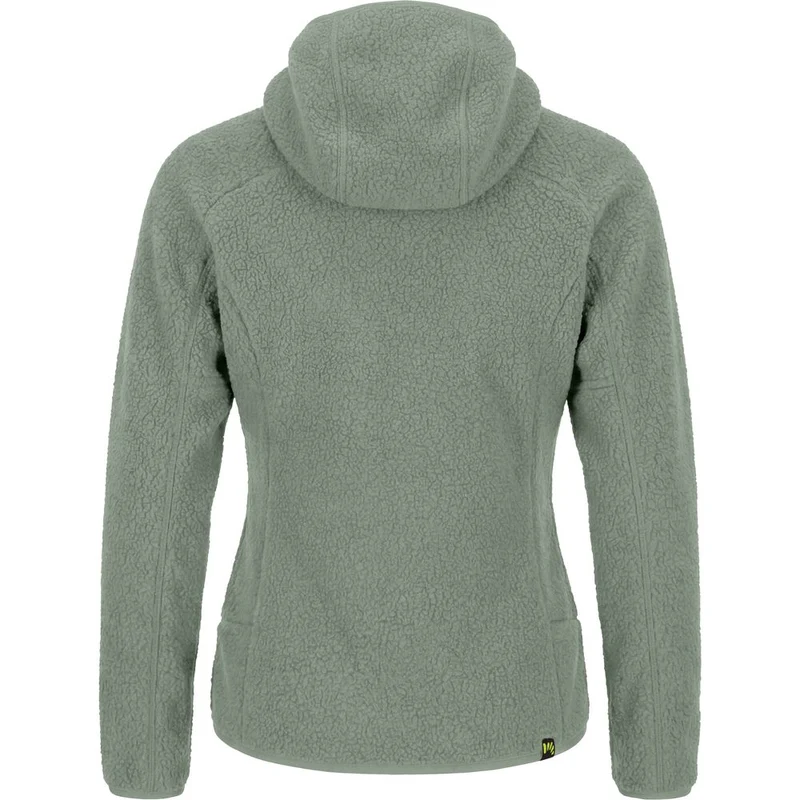 Karpos Moiazza Retrò Hoodie Damen Fleecejacke hedge