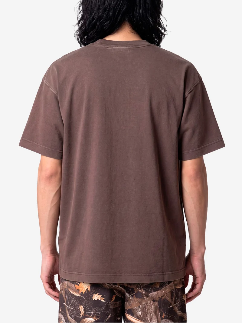 T-shirt marrone S/S Vista