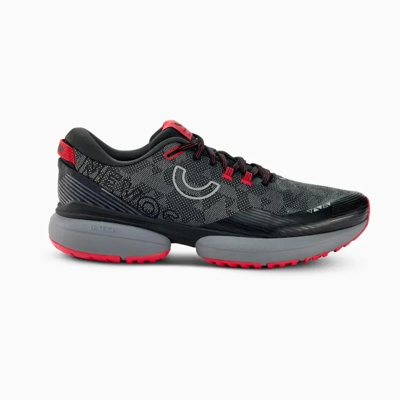 True Motion U-Tech Nevos Elements 3 Men black steel gray racing red