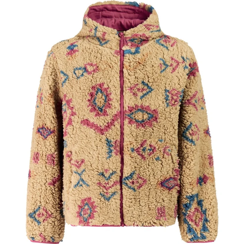 Protest Prtkylee Jr Full Zip Top Kinder Fleecejacke valerianlilac