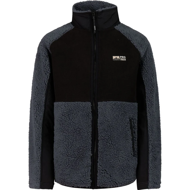 Protest Prtluc Jr Full Zip Top Kinder Fleecejacke true-black
