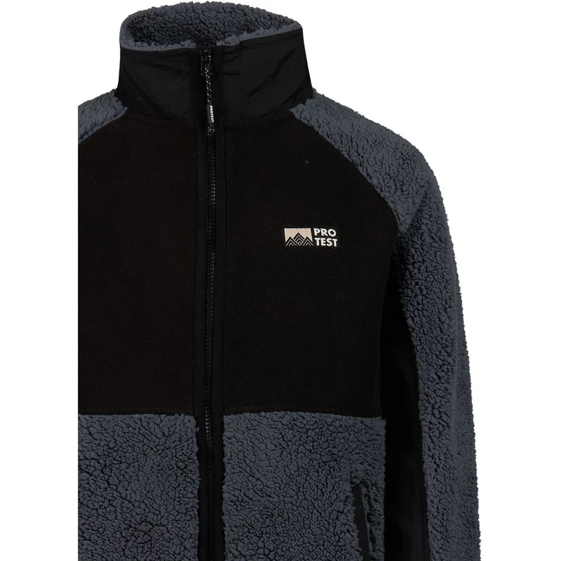 Protest Prtluc Jr Full Zip Top Kinder Fleecejacke true-black