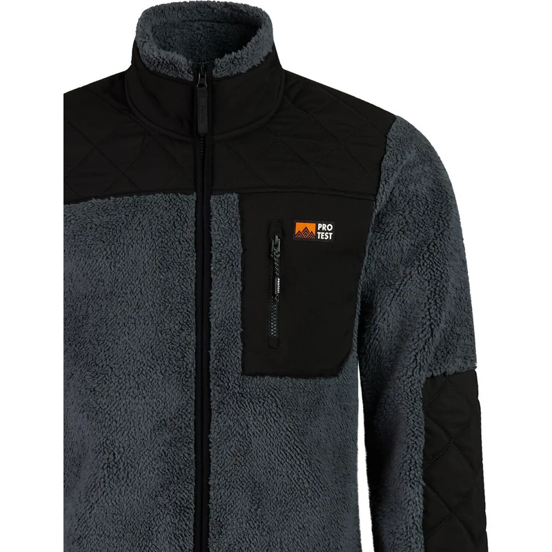 Protest Prtlongton Outdoor Full Zip Top Herren Fleecejacke basaltgrey