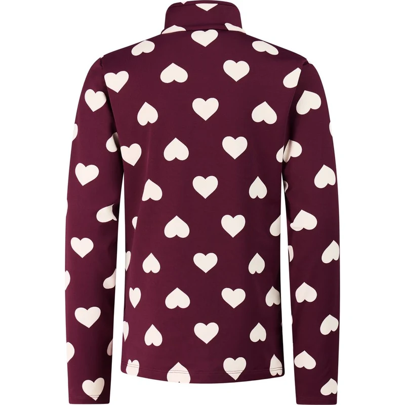 Protest Prttopsy Jr 1/4 Zip Active Top Kinder Skipullover current-purple