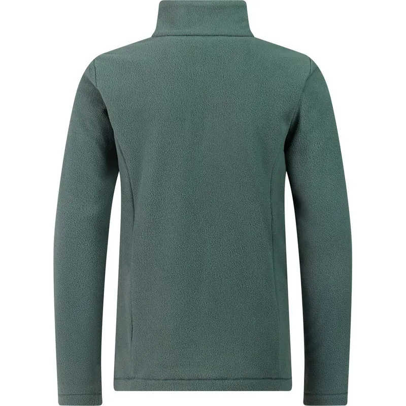 Protest Remutey Jr 1/4 Zip Active Top Kinder Midlayer evergreen