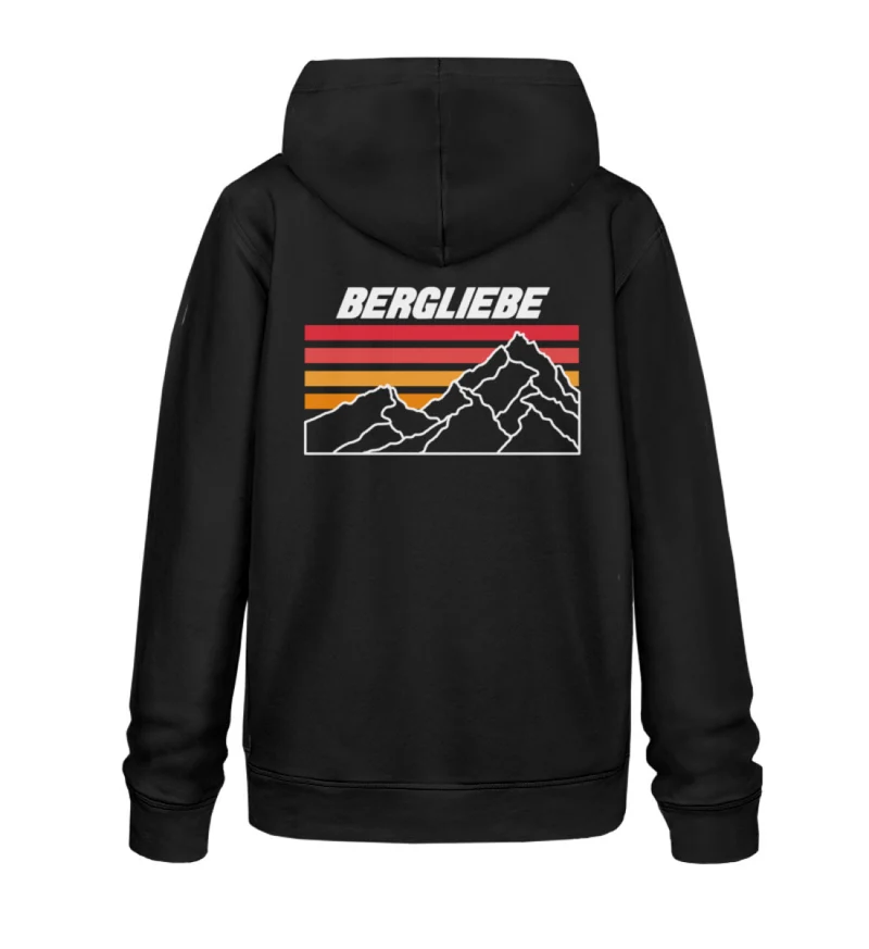 Bergliebe Backprint - Unisex Premium Organic Hoodie