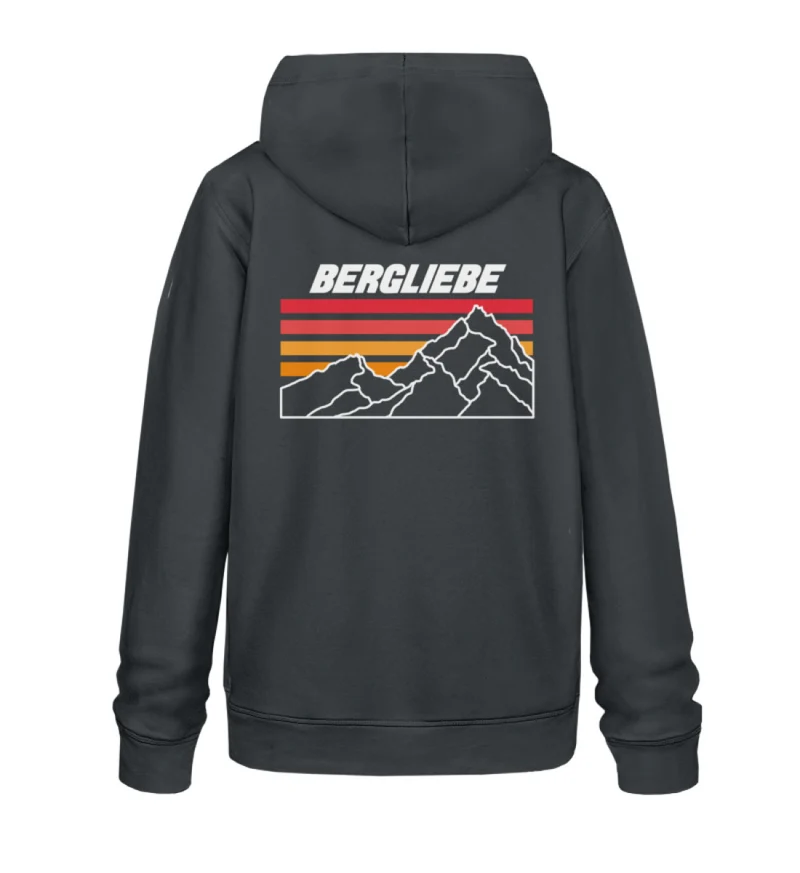 Bergliebe Backprint - Unisex Premium Organic Hoodie