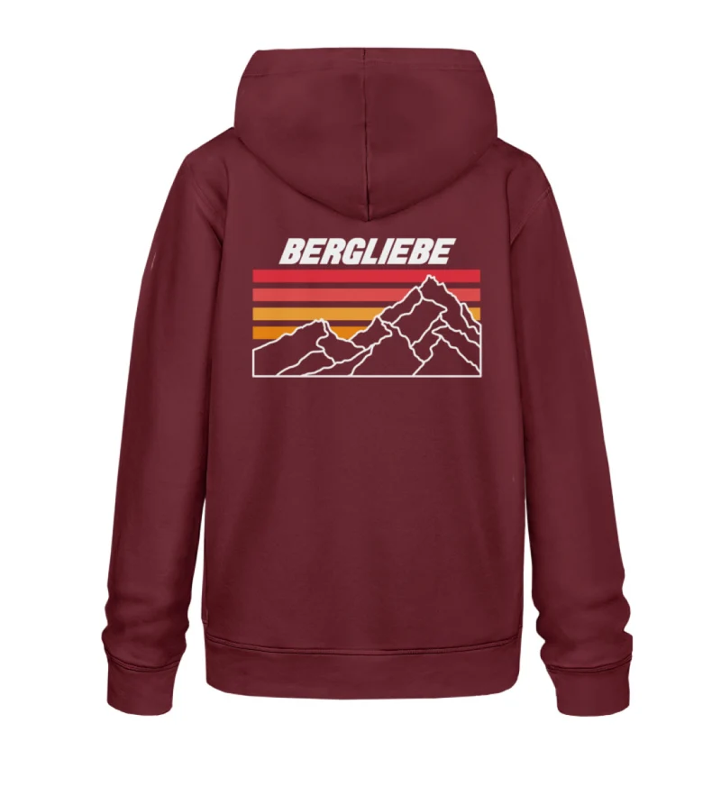Bergliebe Backprint - Unisex Premium Organic Hoodie
