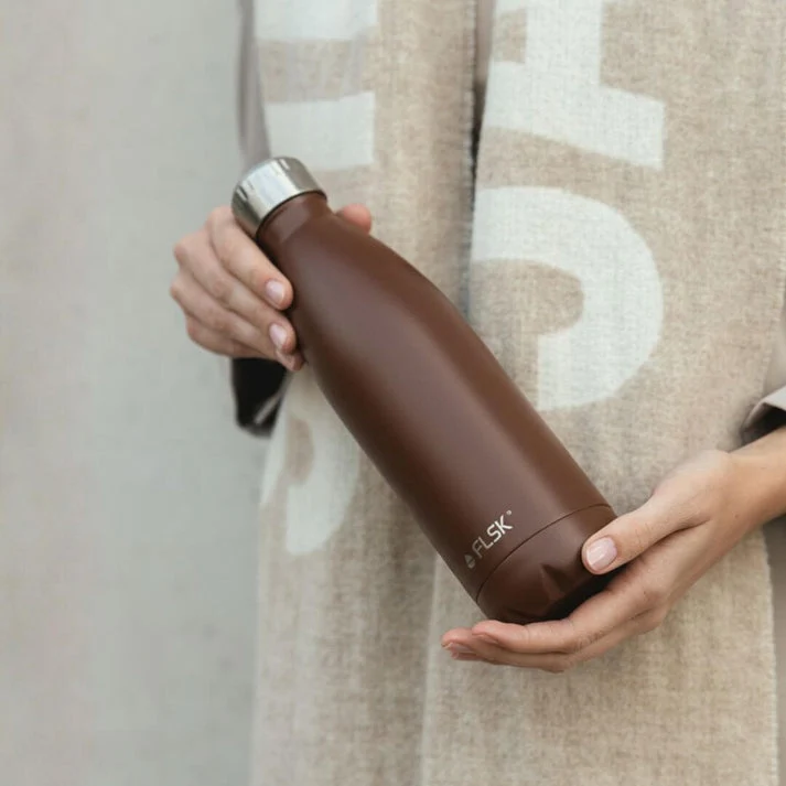 Trinkflasche Edelstahl 500ml Chocolate