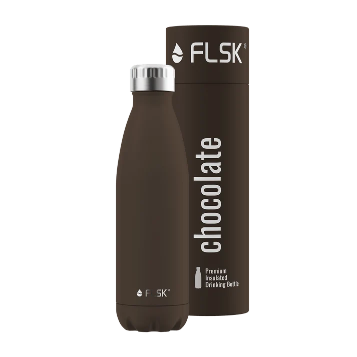 Trinkflasche Edelstahl 500ml Chocolate
