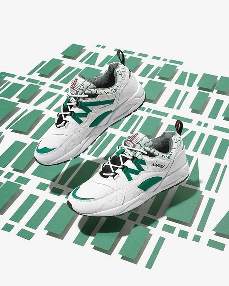 Karhu Fusion 2.0 OG White / Ultramarine Green F804034