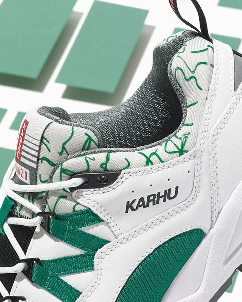 Karhu Fusion 2.0 OG White / Ultramarine Green F804034