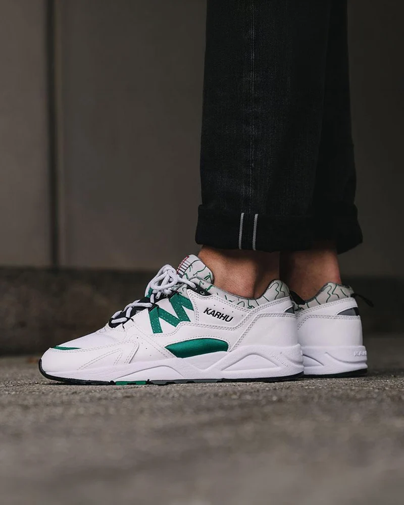 Karhu Fusion 2.0 OG White / Ultramarine Green F804034