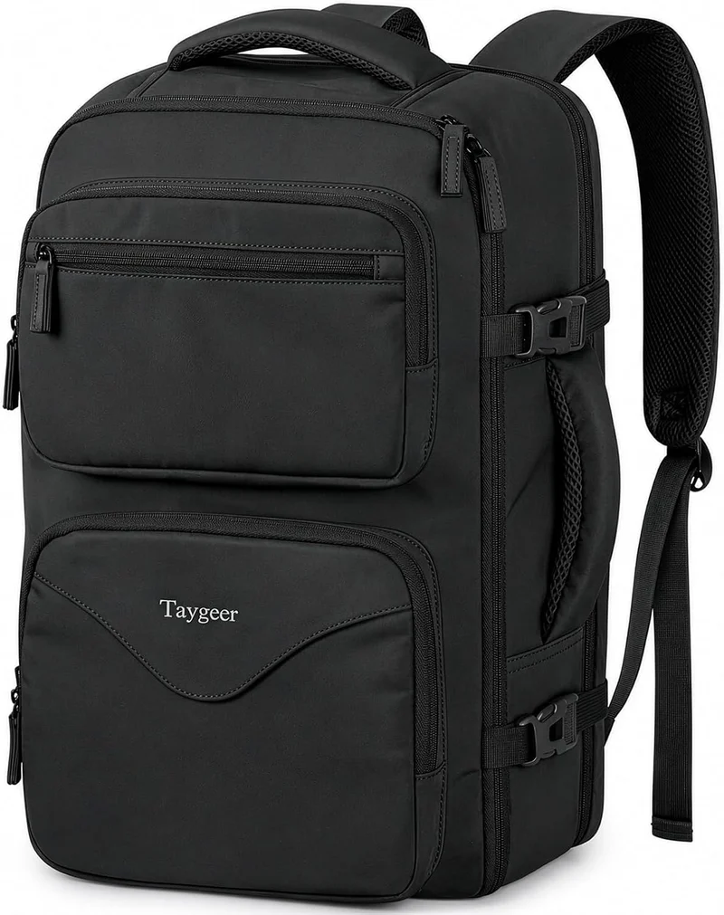 Taygeer Travel Backpack for Women, Travel Personal Item Bag with Shoe Pouch