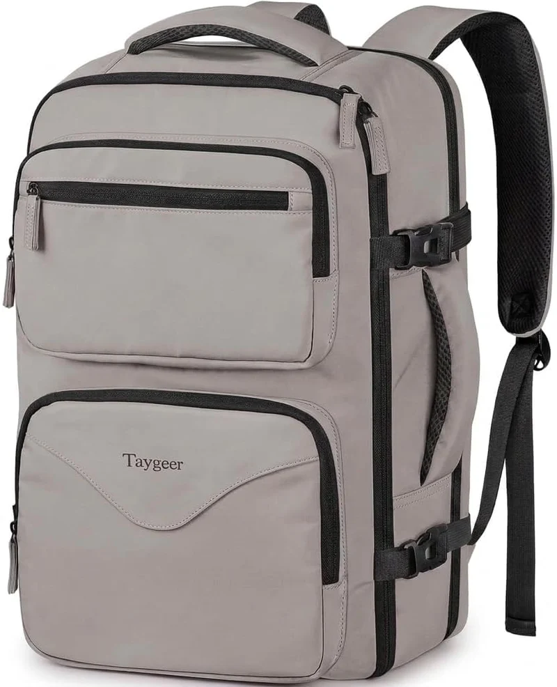 Taygeer Travel Backpack for Women, Travel Personal Item Bag with Shoe Pouch