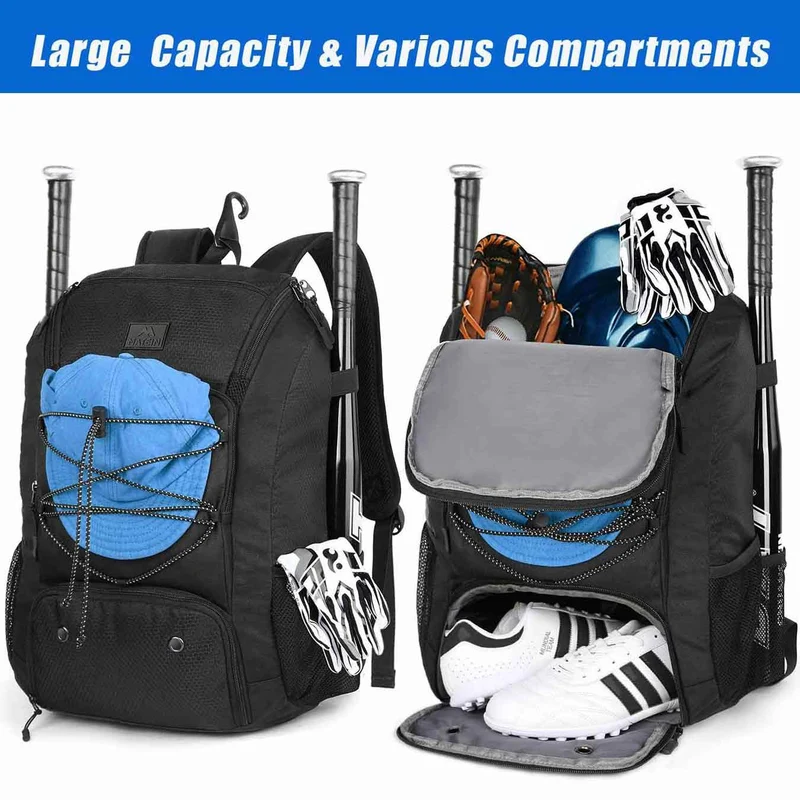 Baseball Bat Backpack (8 Colors)