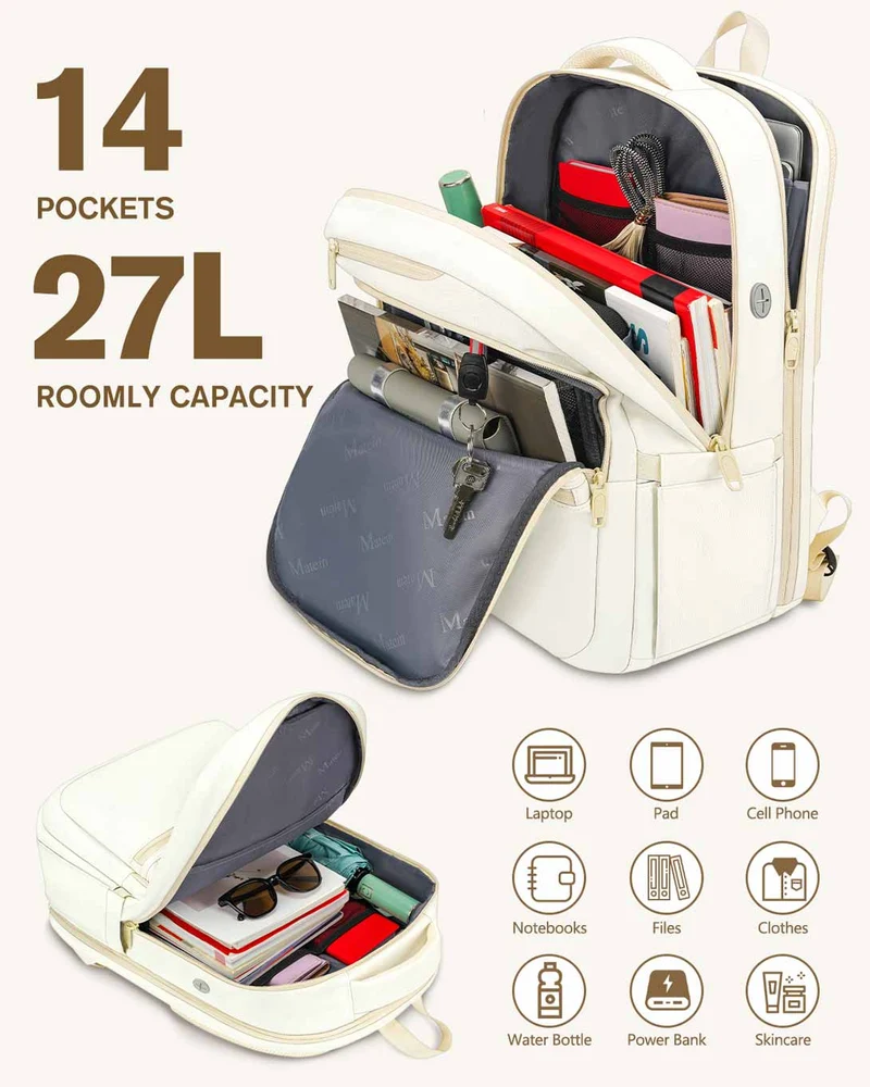 Laptop Backpack with Dry Wet Pocket