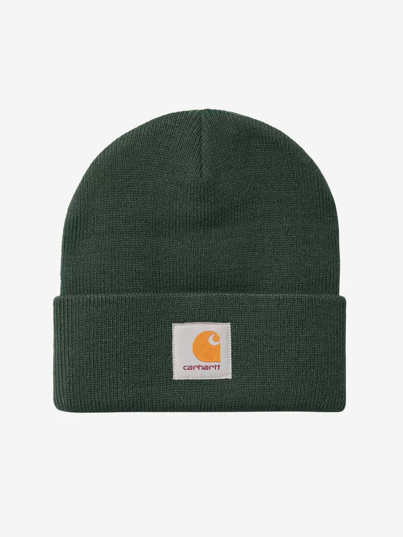 Berretto verde scuro Short Watch Hat
