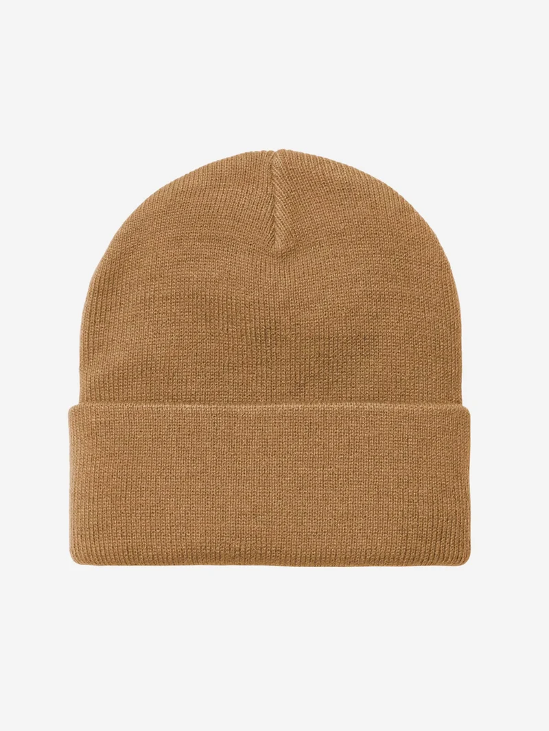 Berretto marrone chiaro Short Watch Hat