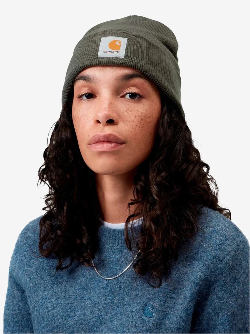 Berretto verde Short Watch Hat