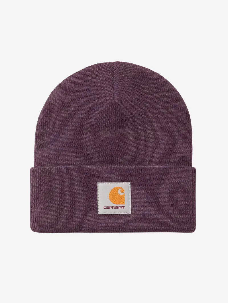 Berretto viola Short Watch Hat
