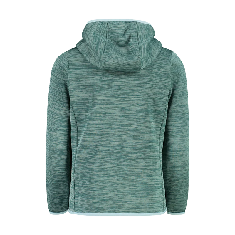 CMP KID G JACKET FIX HOOD Kinder Fleecejacke Agave Mel