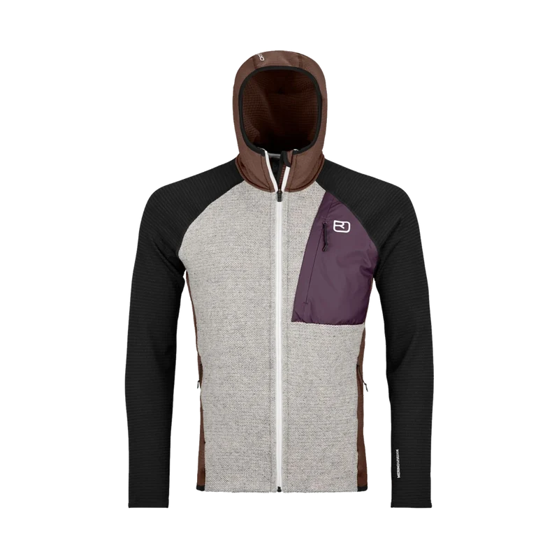 Ortovox Fleece GP Classic Knit Hoody Dark chestnut