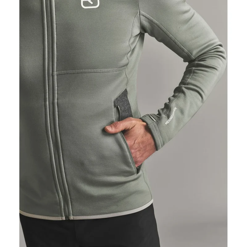 Ortovox Fleece Jacket Green sage