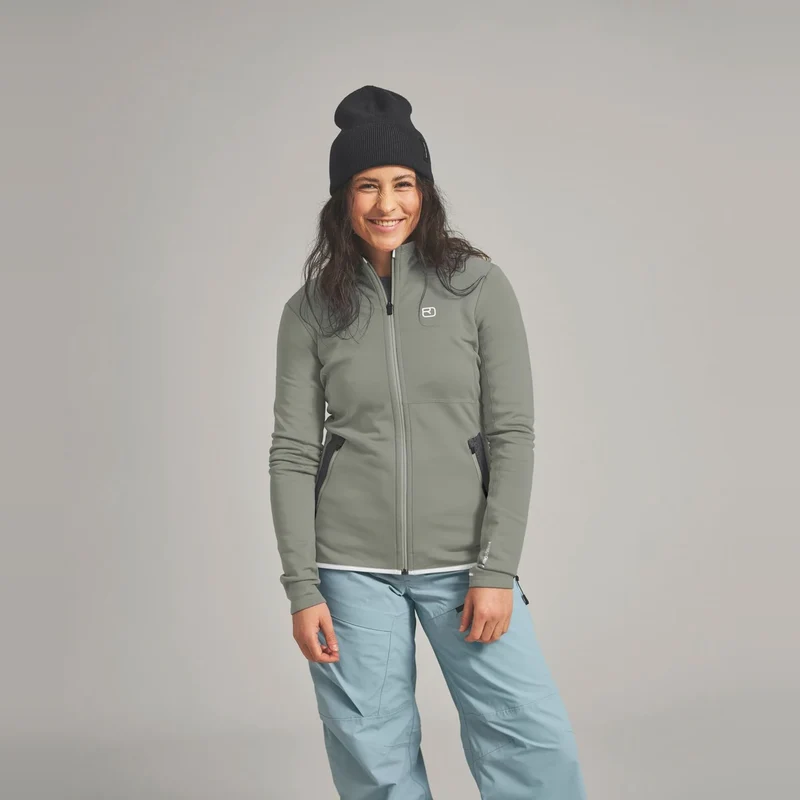 Ortovox Fleece Jacket W Green sage