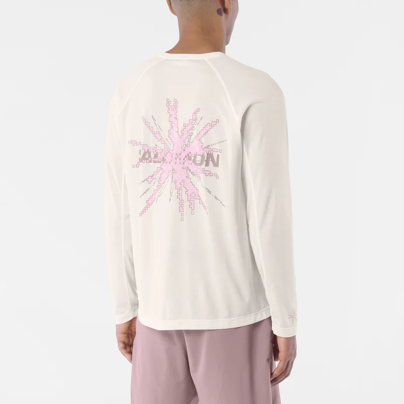Salomon Shakeout Core Longsleeve GFX Heren