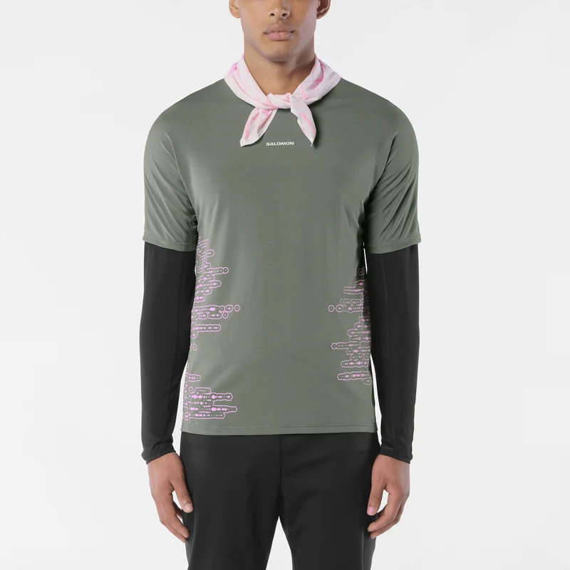 Salomon Sense Aero Graphic Shirt Heren