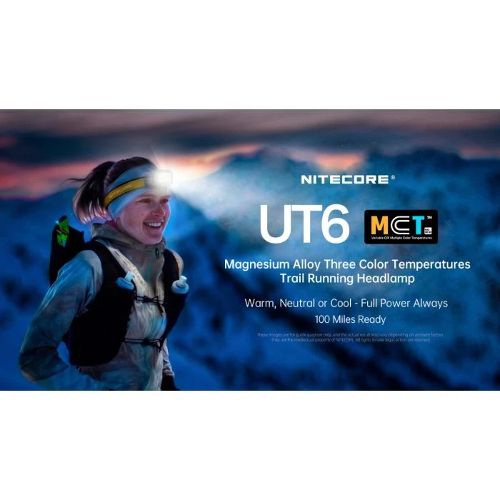 Nitecore UT6 (1.600 Lumen)