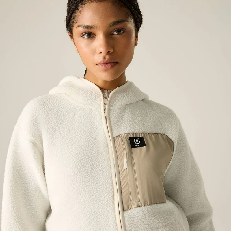 Dare2B Firn Hd Bg Damen Fleecejacke egret