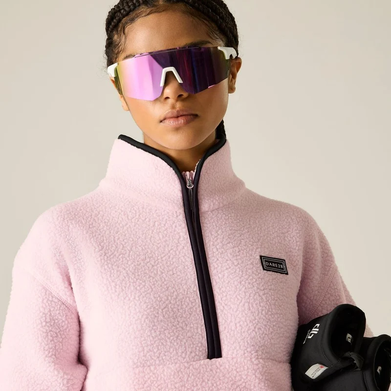 Dare2B Slide Out Damen Fleecepullover pink-haze