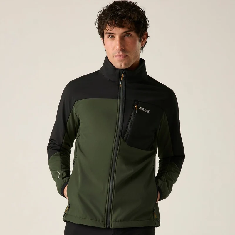 Regatta Moutdale Herren Softshelljacke darkkhak-blk