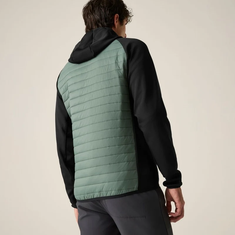 Regatta Andreson Hybridjacke Herren dark forest green - black
