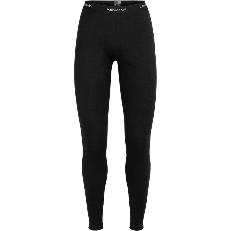 Icebreaker 200 Oasis Damen Thermoleggings black