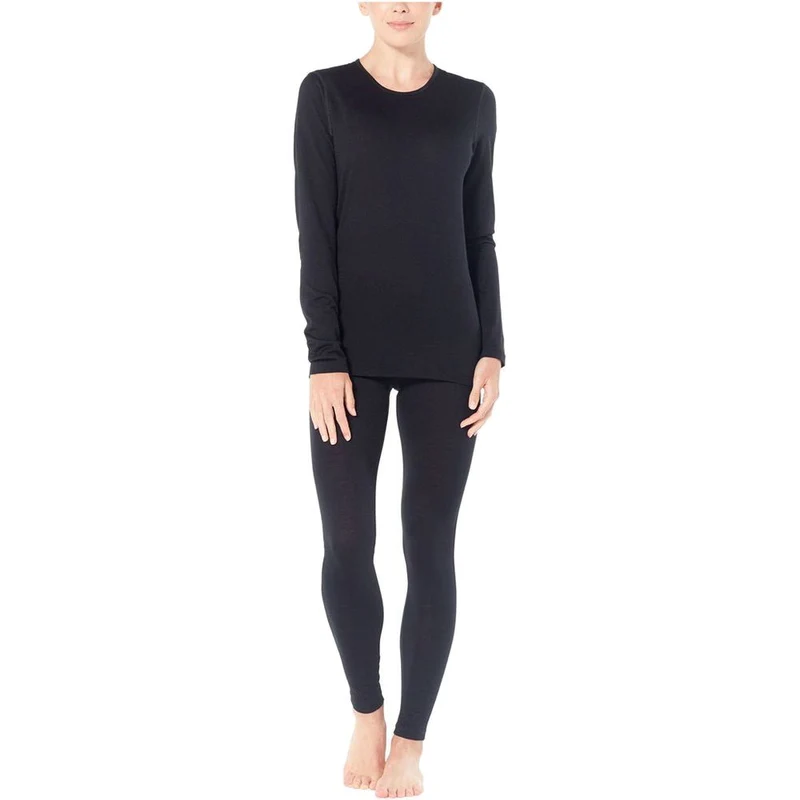 Icebreaker 200 Oasis Damen Thermoleggings black