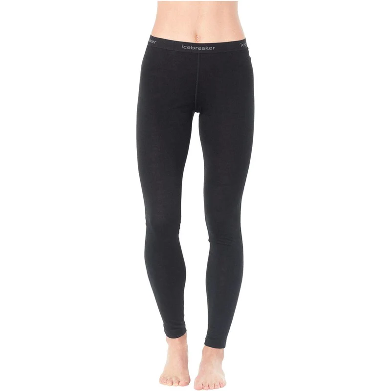 Icebreaker 200 Oasis Damen Thermoleggings black