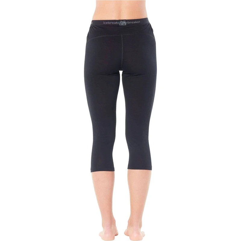 Icebreaker W 200 Oasis Legless Damen 3/4 Funktionsunterhose black