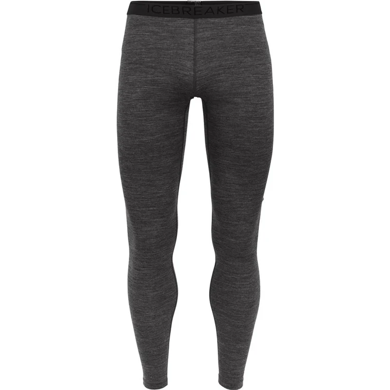 Icebreaker M 200 Oasis Herren Thermoleggings gritstone-hthr
