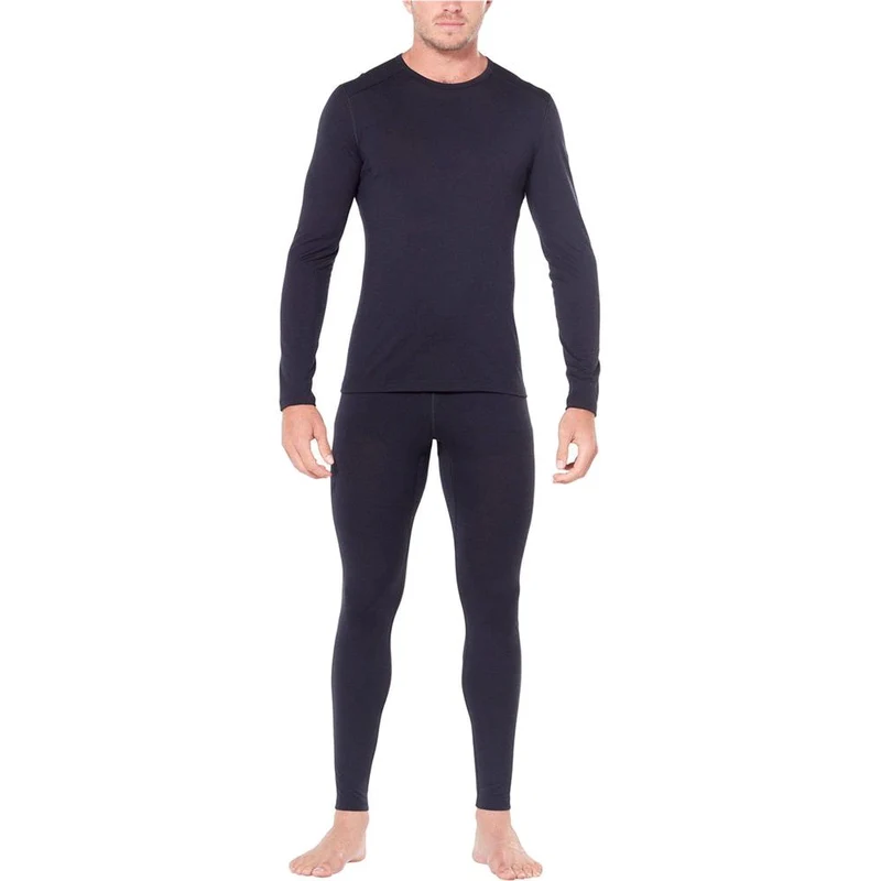 Icebreaker M 200 Oasis Herren Thermoleggings black/monsoon