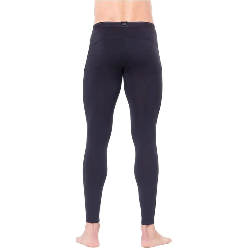 Icebreaker M 200 Oasis Herren Thermoleggings black/monsoon
