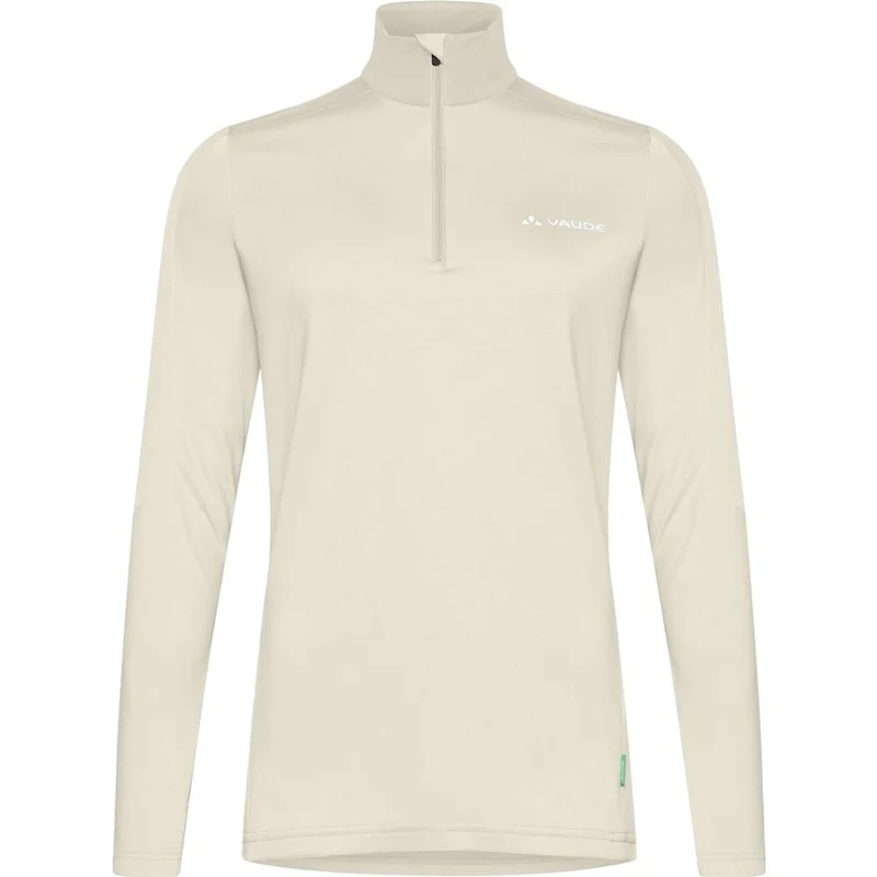Vaude Livigno Halfzip II Midlayer Damen ecru